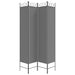 4-panel Room Divider Anthracite 160x220 Cm Fabric Tpboln