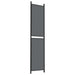 4-panel Room Divider Anthracite 200x220 Cm Fabric Tpbxan