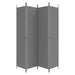 4-panel Room Divider Anthracite 200x220 Cm Fabric Tpbxbb