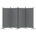 4-panel Room Divider Anthracite 346x180 Cm Fabric Tpbxla