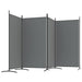 4-panel Room Divider Anthracite 346x180 Cm Fabric Tpbxla