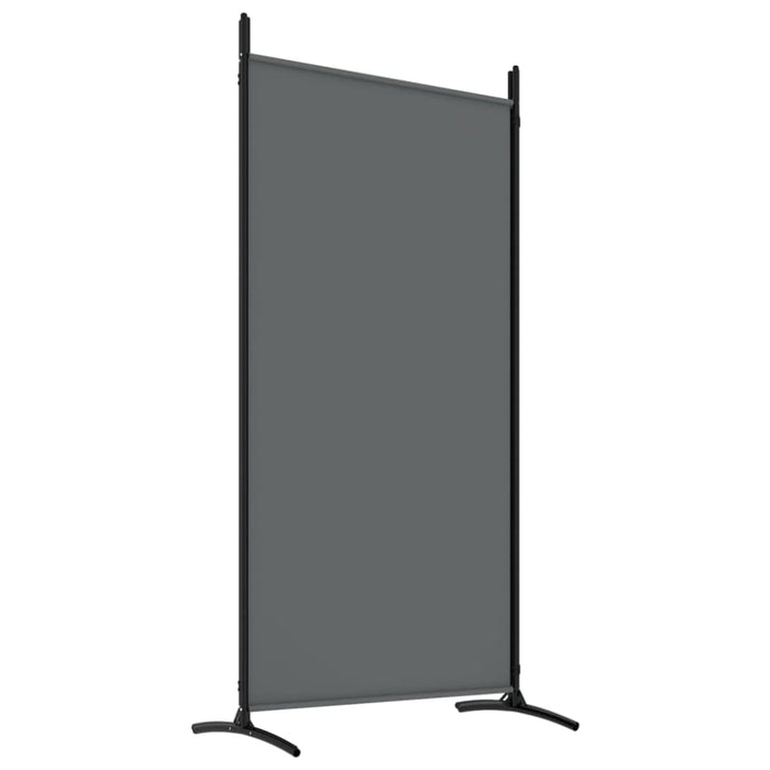 4-panel Room Divider Anthracite 346x180 Cm Fabric Tpbxla