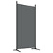 4-panel Room Divider Anthracite 346x180 Cm Fabric Tpbxla