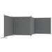 4-panel Room Divider Anthracite 698x180 Cm Fabric Tpbxna