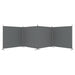 4-panel Room Divider Anthracite 698x180 Cm Fabric Tpbxna