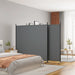 4 - panel Room Divider Anthracite 698x180 Cm Fabric Tpbxna