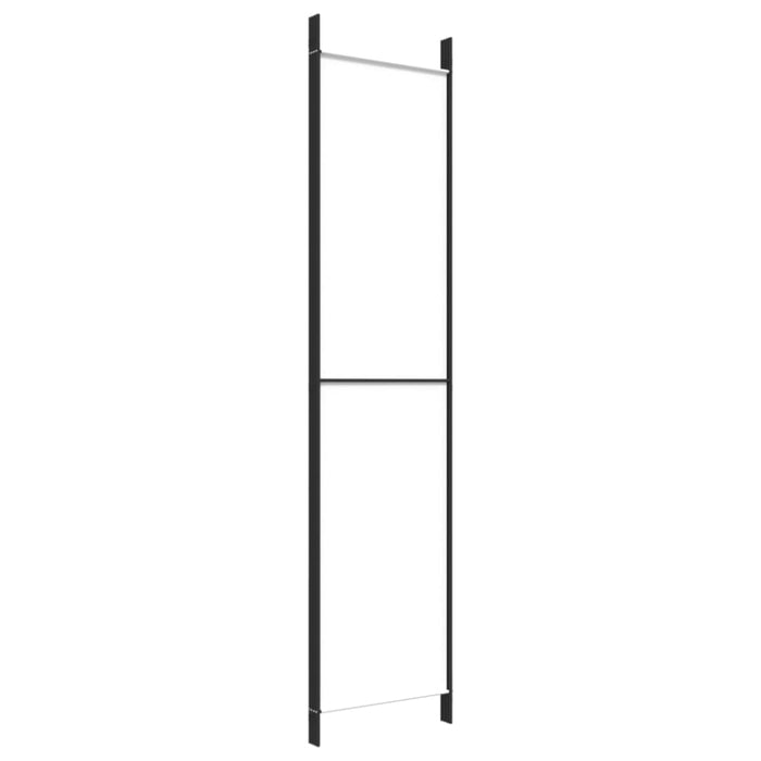 4-panel Room Divider White 200x220 Cm Fabric Tpbokn