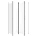 4-panel Room Divider White 200x220 Cm Fabric Tpbokn
