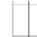 4-panel Room Divider White 200x220 Cm Fabric Tpbokn