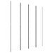 4-panel Room Divider White 200x220 Cm Fabric Tpbokn