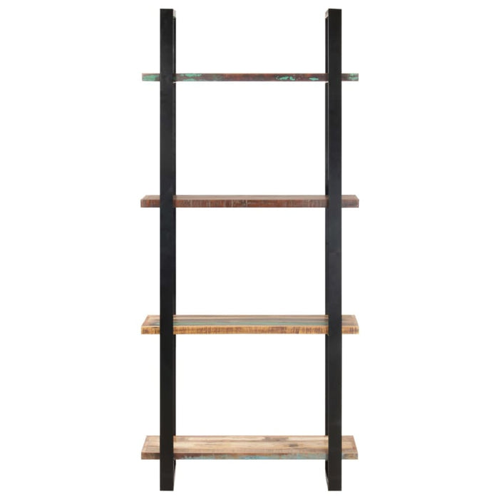 4-tier Bookcase Solid Reclaimed Wood Txoblo