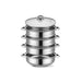 Goslash Picks 4 Tier Stainless Steel Steamer Meat Vegetable