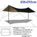 420d Waterproof Trap Tent Ultralight Foldable Garden Beach