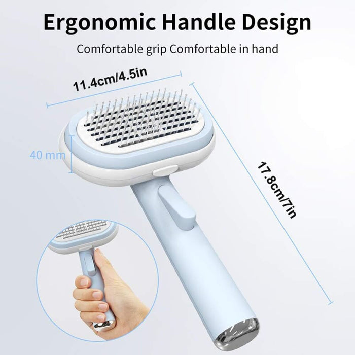 5 In 1 Multifunctional Safe Bath Massage De-shedding Pin