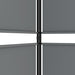 5-panel Room Divider Anthracite 250x220 Cm Fabric Tpbxpx