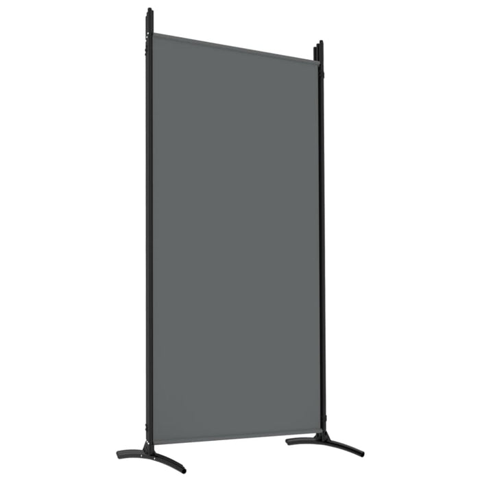 5-panel Room Divider Anthracite 433x180 Cm Fabric Tpbxln