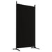 5-panel Room Divider Black 433x180 Cm Fabric Tpbxlk