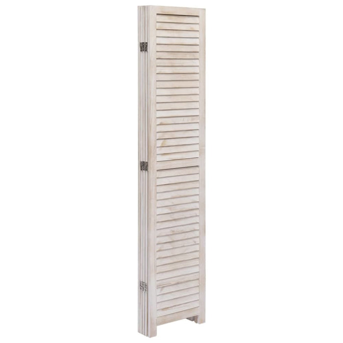 5 Panel Room Divider Wood Gl749