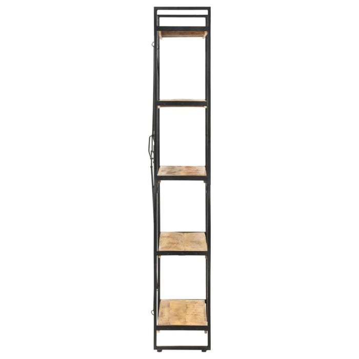 5-tier Bookcase Solid Mango Wood Xnlpnb