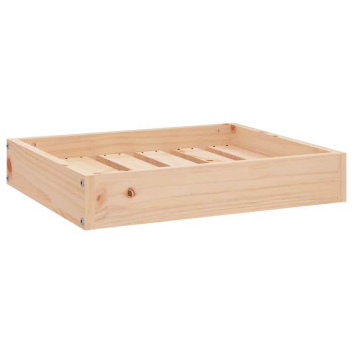 Dog Bed 51.5x44x9 Cm Solid Wood Pine Nxbnal