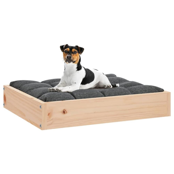 Dog Bed 51.5x44x9 Cm Solid Wood Pine Nxbnal