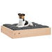 Dog Bed 51.5x44x9 Cm Solid Wood Pine Nxbnal