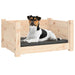 Dog Bed 55.5x45.5x28 Cm Solid Pine Wood Nxoaax