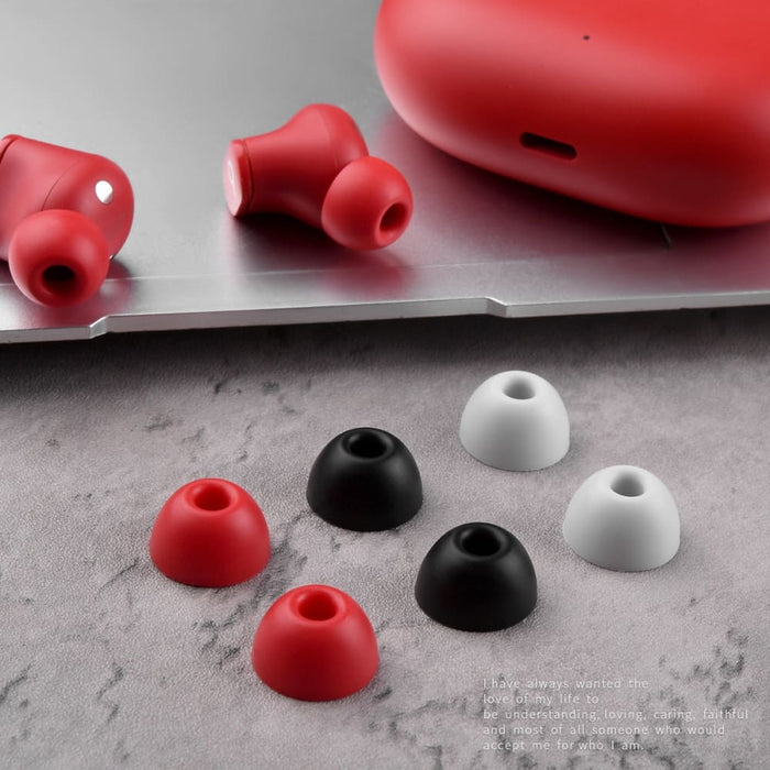 6 Pcs Anti-slip Silicone Ear Tips For Beats Studio Earphone