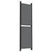 6-panel Room Divider Anthracite 300x180 Cm Fabric Tpbxxa