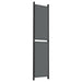 6-panel Room Divider Anthracite 300x220 Cm Fabric Tpbxpl