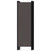 6 Panel Room Divider Anthracite Gl259