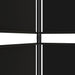6-panel Room Divider Black 300x220 Cm Fabric Tpbxpi