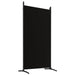 6-panel Room Divider Black 520x180 Cm Fabric Tpbxit