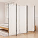 6-panel Room Divider White 300x200 Cm Fabric Tpbokb