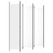 6-panel Room Divider White 300x220 Cm Fabric Tpbxbl