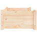 Dog Bed 65.5x50.5x28 Cm Solid Pine Wood Nxoaai