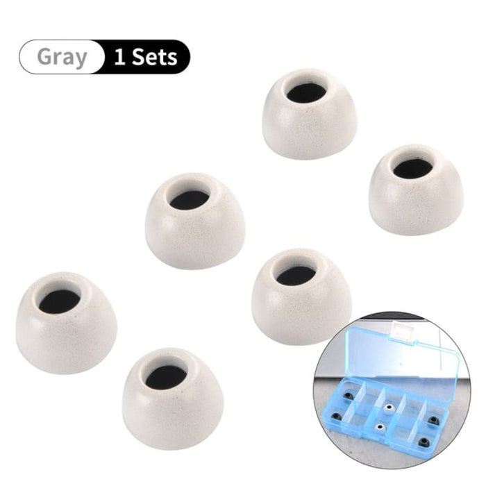 6pcs Anti-slip Avoid Falling Off Memory Foam Ear Tips