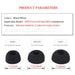 6pcs Noise Reduction Oval Mouth Silicone Ear Tips For Oppo