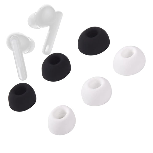 6pcs Noise Reduction Oval Mouth Silicone Ear Tips For Oppo