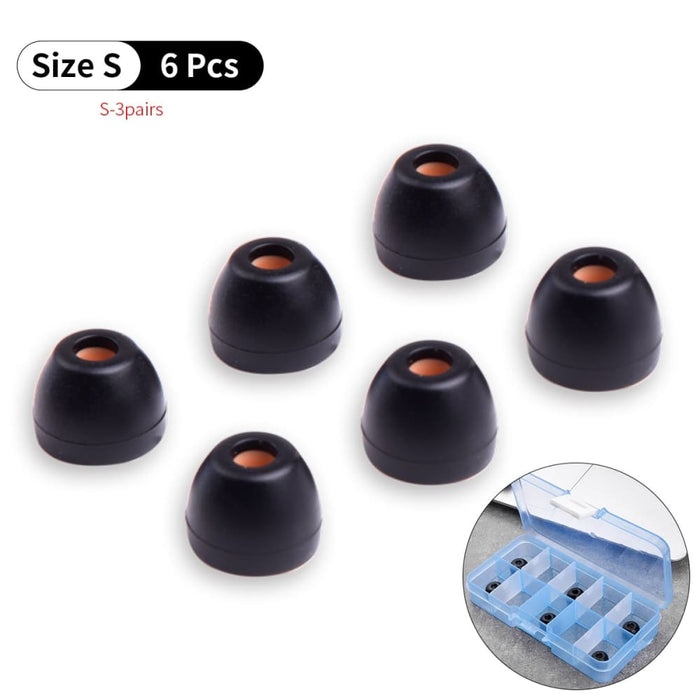 6pcs Silicone Ear Tips For Sony Wf-1000xm4 Wf-1000xm3