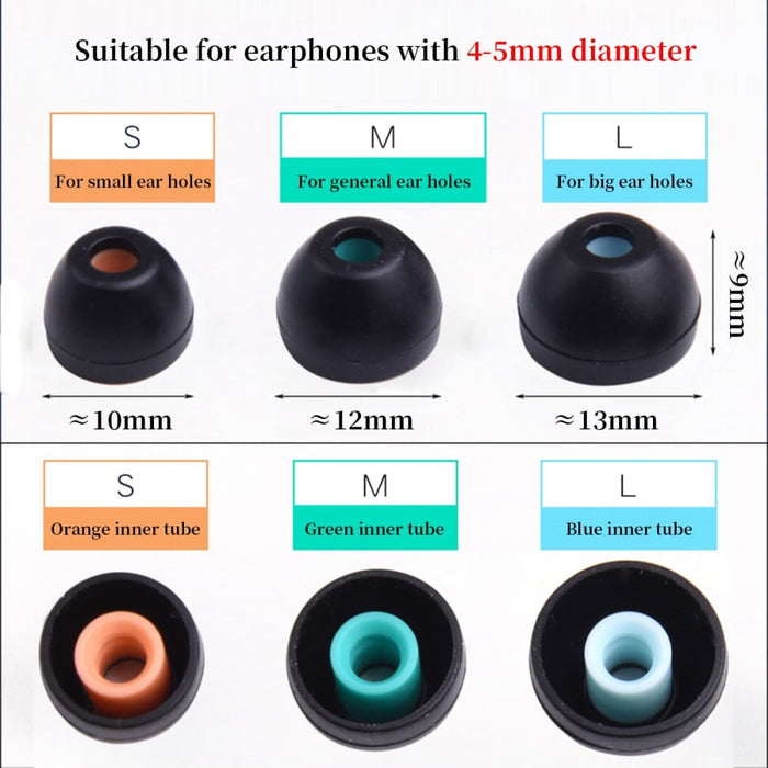 6pcs Silicone Ear Tips For Sony Wf-1000xm4 Wf-1000xm3