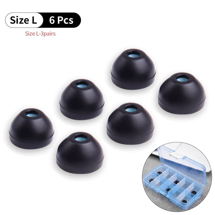 6pcs Silicone Ear Tips For Sony Wf-1000xm4 Wf-1000xm3