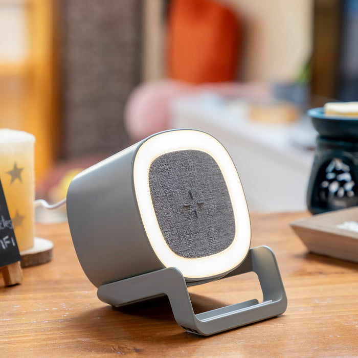 Wireless Speaker-Charger With Led Souwis Innovagoods