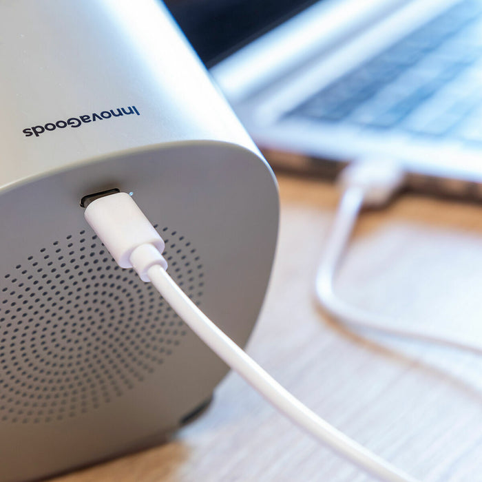 Wireless Speaker-Charger With Led Souwis Innovagoods