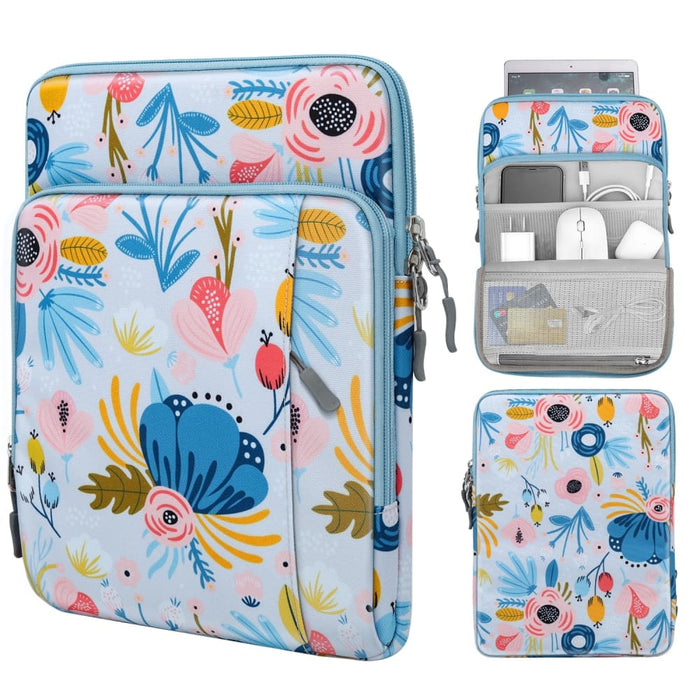 9 - 11 Inch Tablet Carrying Case With Storage Pockets