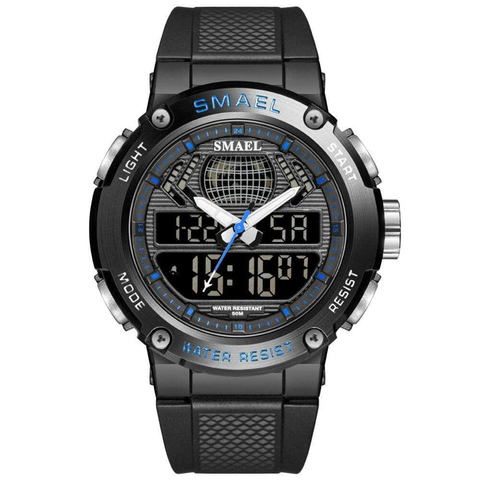 9 Functions Classic Digital Men’s Watch