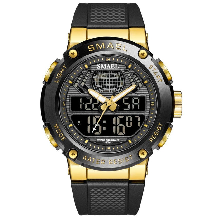 9 Functions Classic Digital Men’s Watch