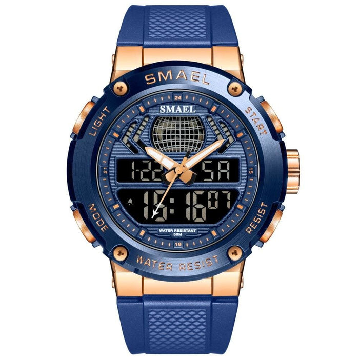 9 Functions Classic Digital Men’s Watch