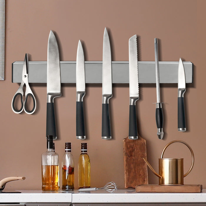 Magnetic wall mount knife holder Utensil Rack Heavy Duty Kitchen Chef Tool M