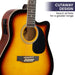 Acoustic Guitar 12 - string With Eq - Sunburst